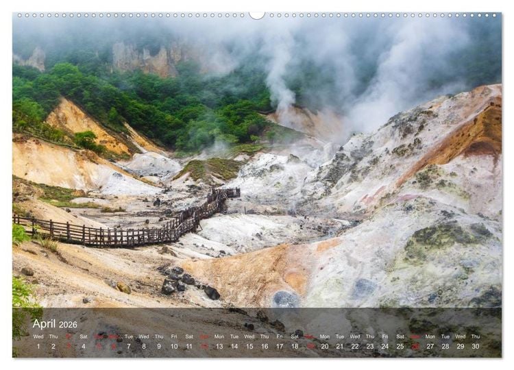 Produktbild: Japan Magic of a great country (High Quality Premium Wall Calendar 2026 DIN A2 landscape),CALVENDO 12 Month Wall Calendar