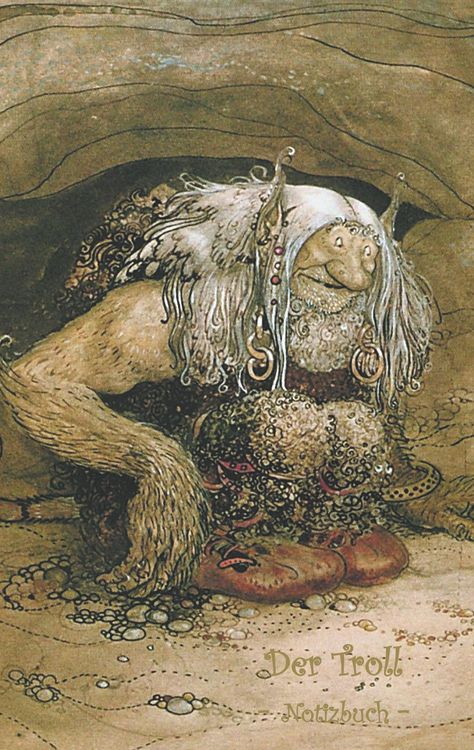 Produktbild: Der Troll - Notizbuch (Trolle und Goblins)