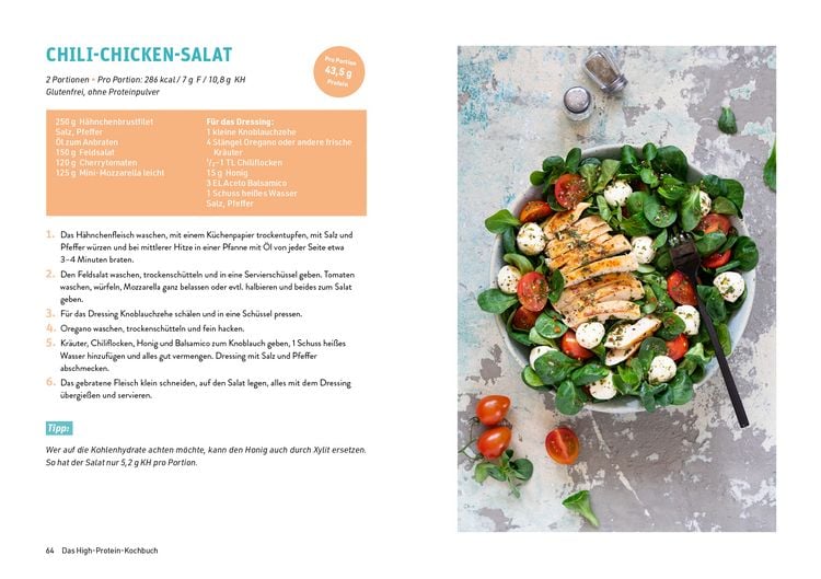 Produktbild: Das High-Protein-Kochbuch