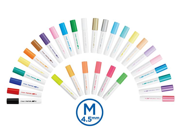 Produktbild: PILOT Kreativmarker PINTOR 4.5 (M) Neongr&uuml;n