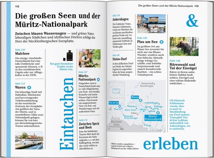 Produktbild: DUMONT Reise-Taschenbuch Reisef&uuml;hrer Mecklenburgische Seenplatte