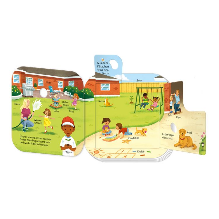 Produktbild: TR&Ouml;TSCH - Pappenbuch mit Klappen Mein erstes Klappenbuch Aus klein wird gro&szlig;