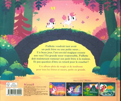 Produktbild: Au lit, b&eacute;b&eacute; licorne !