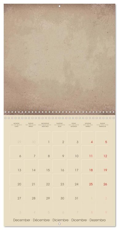 Produktbild: Vintage DIY Craft Calendar (Wall Calendar 2027 12 &times; 12 Inch) CALVENDO 12 Month Wall Calendar