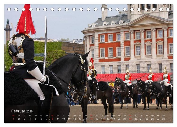 Produktbild: London (Tischkalender 2026 DIN A5 quer), CALVENDO Monatskalender