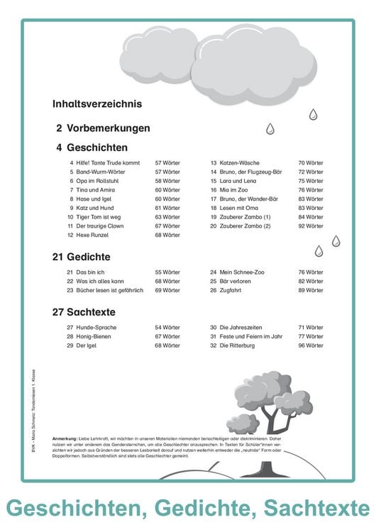 Produktbild: Tandemlesen 1. Klasse