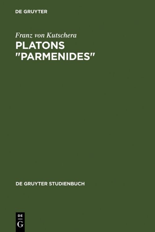 Produktbild: Platons "Parmenides"
