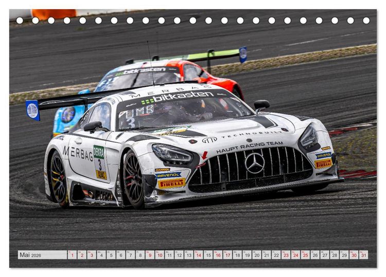 Produktbild: Schwaben Pfeile - STARS beim GT MASTERS (Tischkalender 2026 DIN A5 quer), CALVENDO Monatskalender