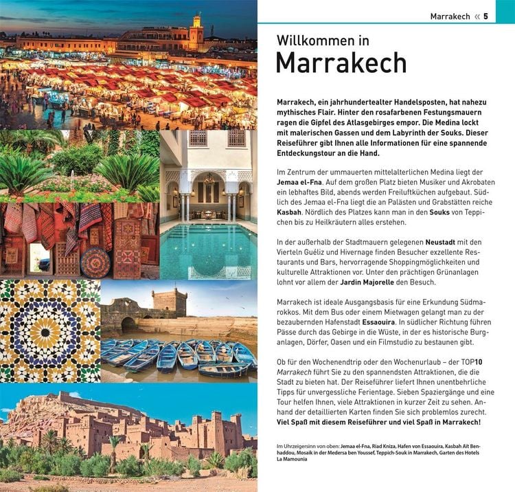 Produktbild: TOP10 Reisef&uuml;hrer Marrakech