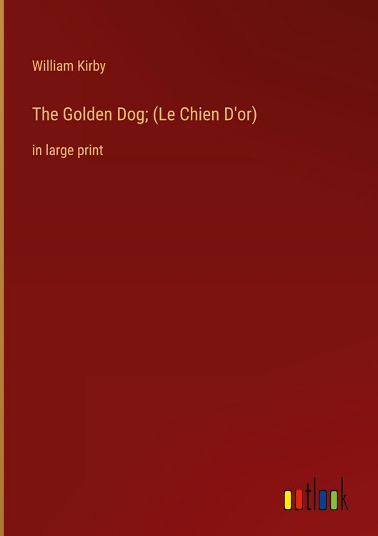 Produktbild: The Golden Dog; (Le Chien D'or)