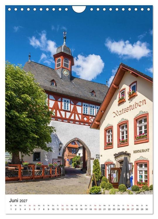 Produktbild: Faszination Hessen (Wandkalender 2027 DIN A4 hoch), CALVENDO Monatskalender