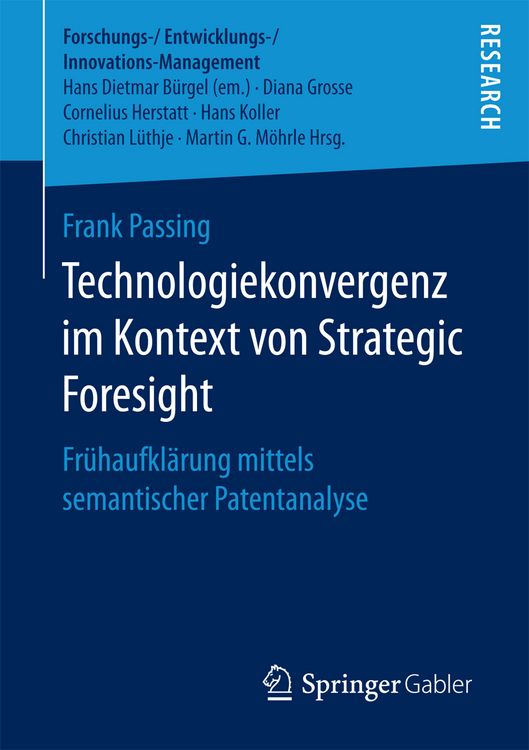 Produktbild: Technologiekonvergenz im Kontext von Strategic Foresight
