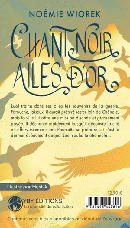 Produktbild: Chant noir, ailes d or
