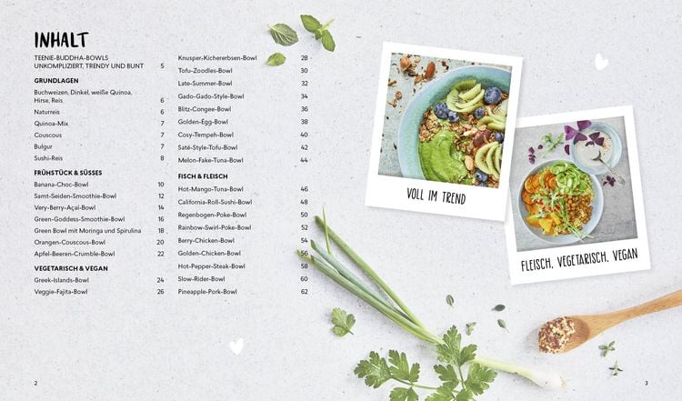 Produktbild: Buddha Bowls &ndash; Eat the rainbow &ndash; Teenie-Kochbuch (Teenager)