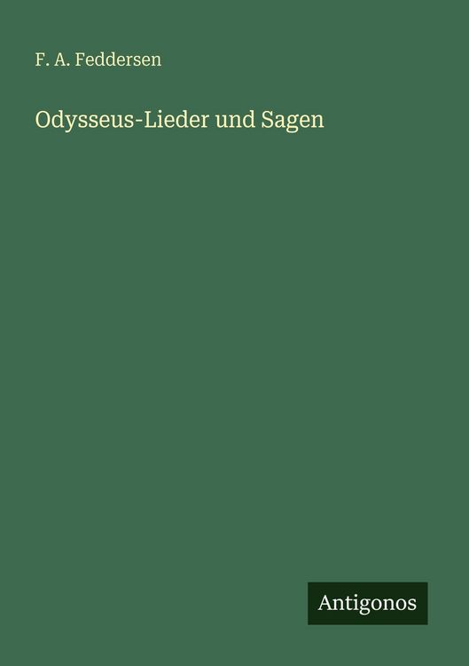 Produktbild: Odysseus-Lieder und Sagen