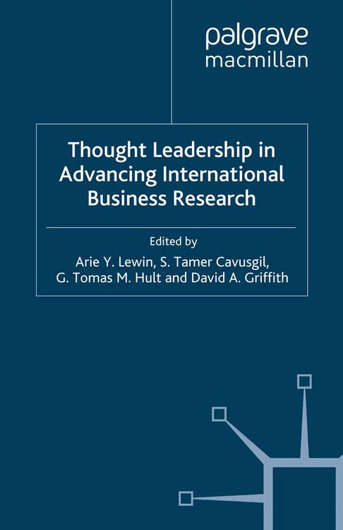 Produktbild: Thought Leadership in Advancing International Business Research