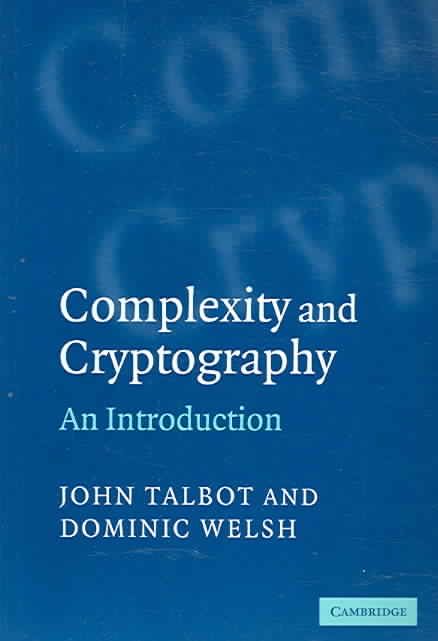 Produktbild: Complexity and Cryptography