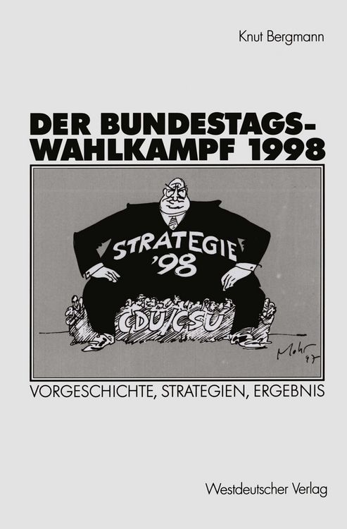Produktbild: Der Bundestagswahlkampf 1998