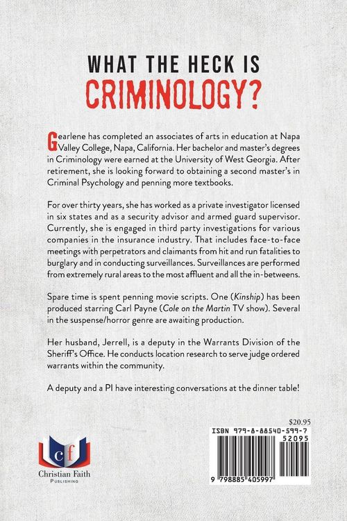 Produktbild: What the HECK is Criminology?
