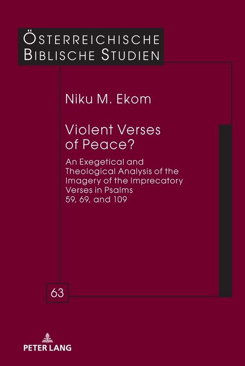 Produktbild: Violent Verses of Peace?