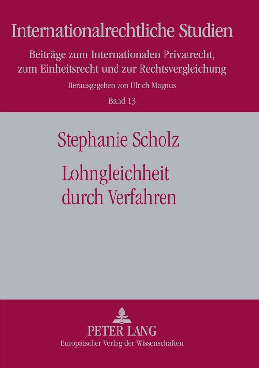 Produktbild: Lohngleichheit durch Verfahren