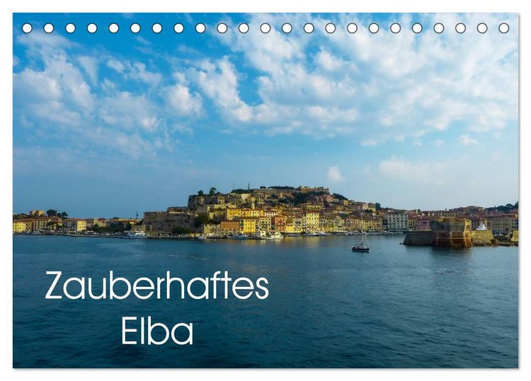 Produktbild: Zauberhaftes Elba (Tischkalender 2026 DIN A5 quer), CALVENDO Monatskalender