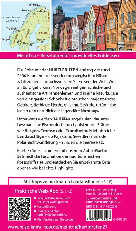 Produktbild: Reise Know-How MeinTrip Hurtigruten