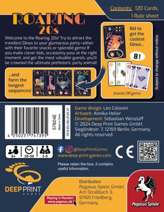 Produktbild: Roaring 20s (Deep Print Games) (English Edition)