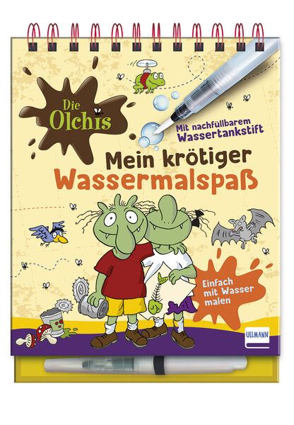 Produktbild: Die Olchis &ndash; Mein kr&ouml;tiger Wassermalspa&szlig; (Magic Water Colouring)