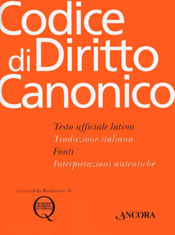 Produktbild: Codice di diritto canonico