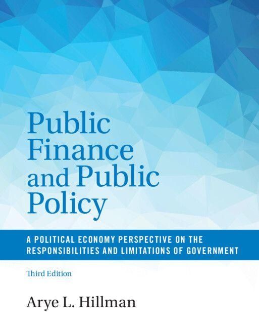 Produktbild: Public Finance and Public Policy