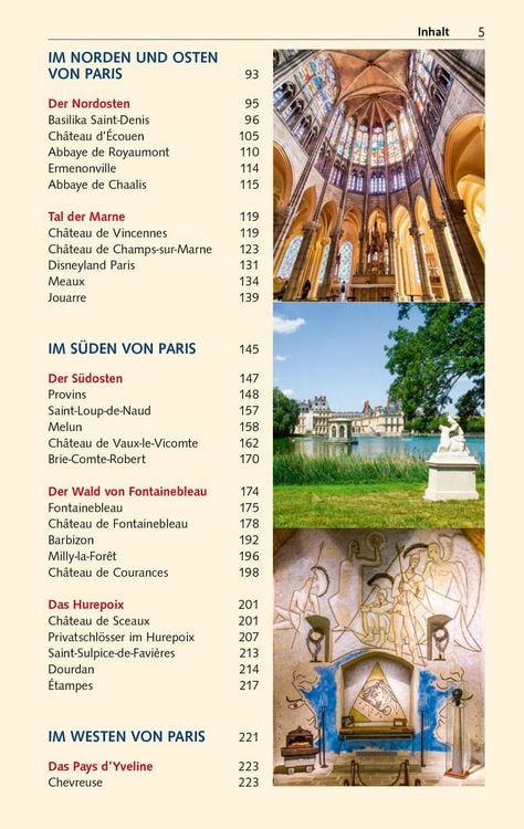 Produktbild: TRESCHER Reisef&uuml;hrer &Icirc;le de France