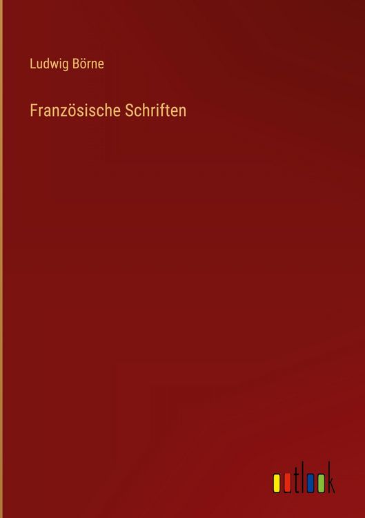 Produktbild: Franz&ouml;sische Schriften