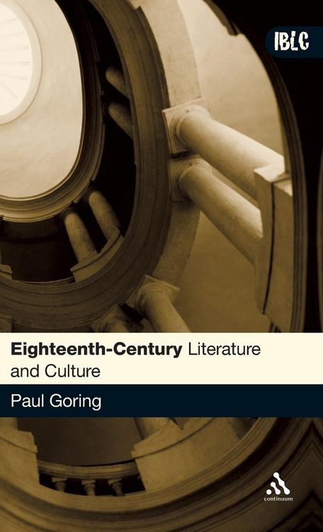 Produktbild: Eighteenth-Century Literature and Culture