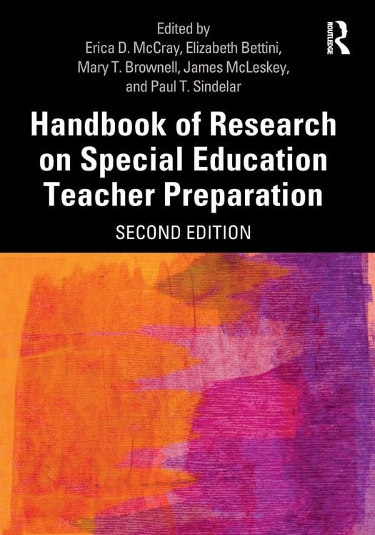 Produktbild: Handbook of Research on Special Education Teacher Preparation