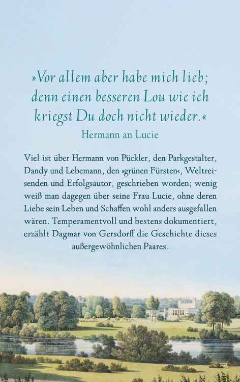 Produktbild: Alle Sch&ouml;nheit, aller Zauber. Lucie und Hermann von P&uuml;ckler