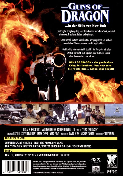 Produktbild: Guns of Dragon - In der H&ouml;lle von New York
