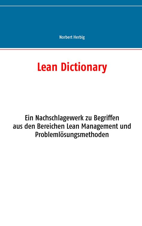 Produktbild: Lean Dictionary