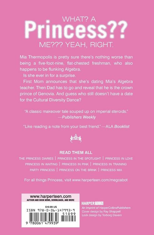 Produktbild: The Princess Diaries