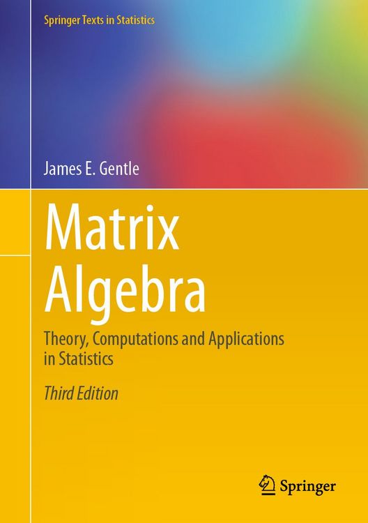 Produktbild: Matrix Algebra