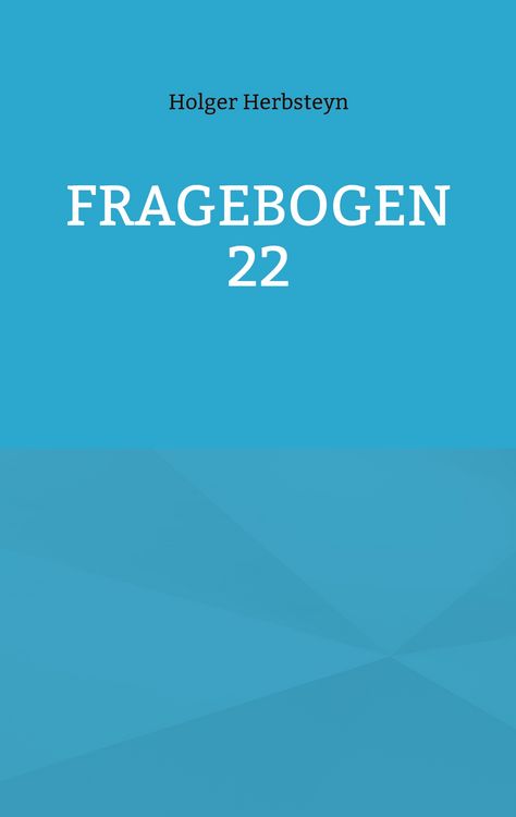 Produktbild: Fragebogen 22