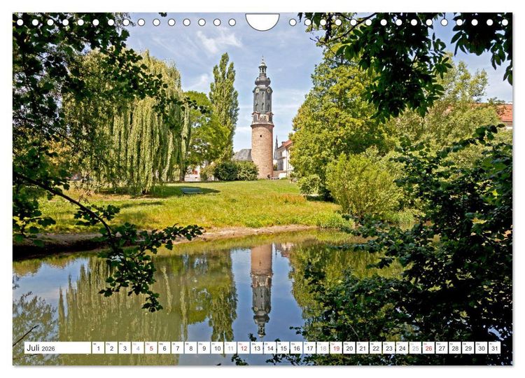 Produktbild: Th&uuml;ringen - Weimar (Wandkalender 2026 DIN A4 quer), CALVENDO Monatskalender