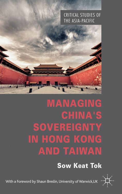 Produktbild: Managing China's Sovereignty in Hong Kong and Taiwan