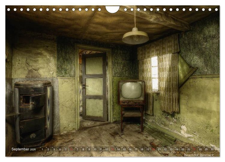 Produktbild: Lost in Decay 2026 - Die &Auml;sthetik des Verfalls (Wandkalender 2026 DIN A4 quer), CALVENDO Monatskalender