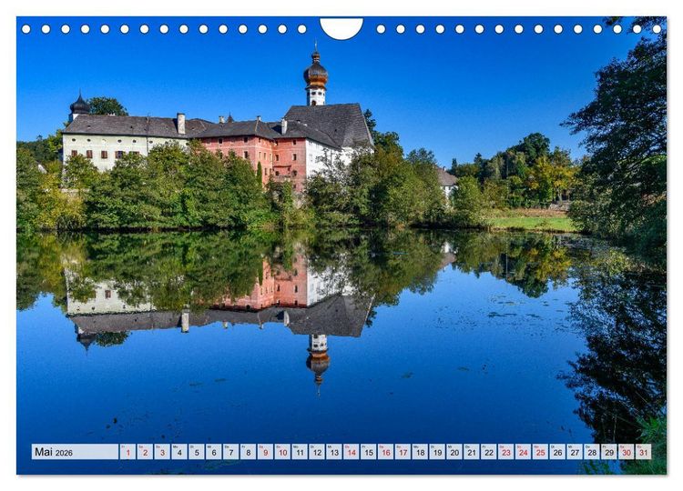 Produktbild: Bayerische Seenlandschaften - Natur im Einklang mit Freizeit und Kultur (Wandkalender 2026 DIN A4 quer), CALVENDO Monatskalender