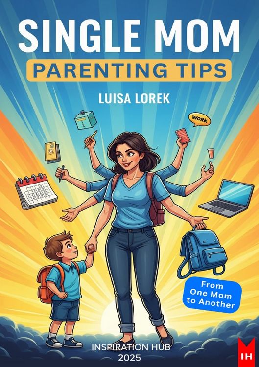 Produktbild: Single Mom Parenting Tips - Your Guide to the 10 Biggest Parenting Challenges for Single Mothers
