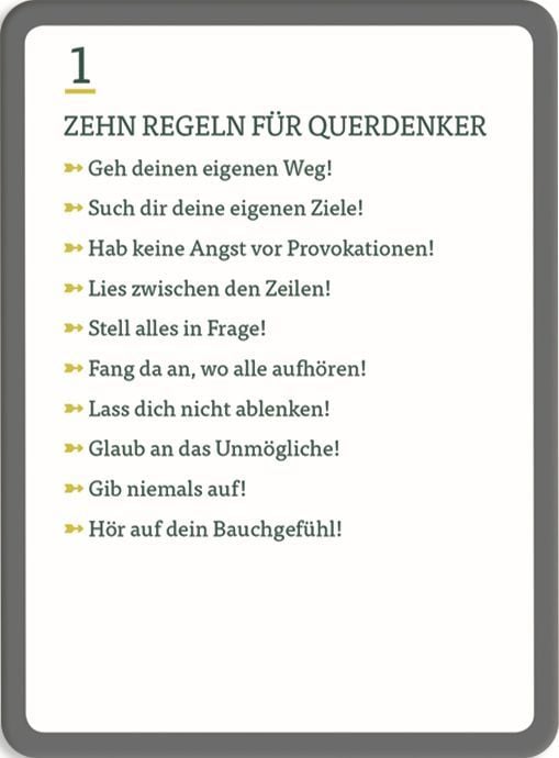 Produktbild: Querdenken