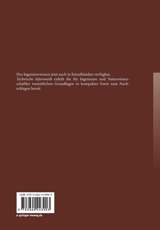 Produktbild: Das Ingenieurwissen: Technische Informatik