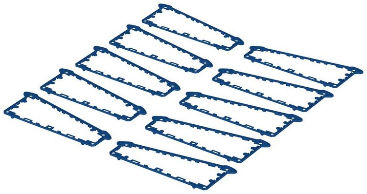 Produktbild: Bopla AT-IP 2385 DI Designdichtung TPE Blau 1St.