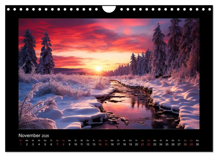 Produktbild: Momente voller Magie (Wandkalender 2026 DIN A4 quer), CALVENDO Monatskalender